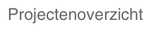 Projectenoverzicht